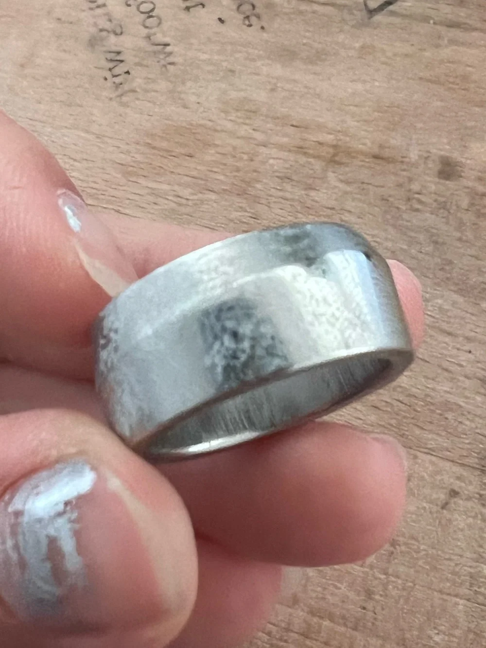 Stainless Steel Band Ring